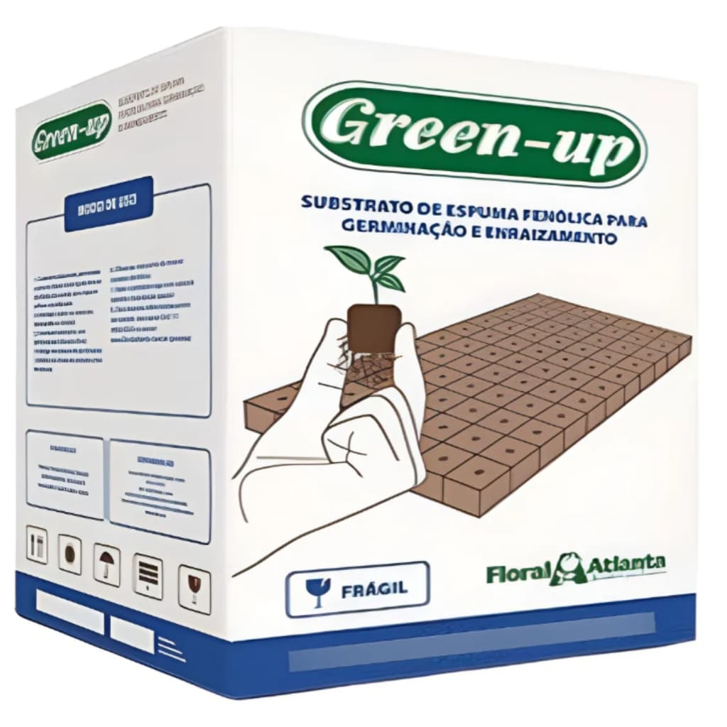 Caixa de Espuma Fenólica Green-Up - 15 placas