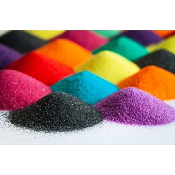 1kg Areia Decorativa Tratada Colorida Antialérgica Atóxica Todas as Cores