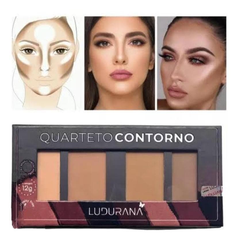 Quarteto De Contorno Ludurana Tom Marrom