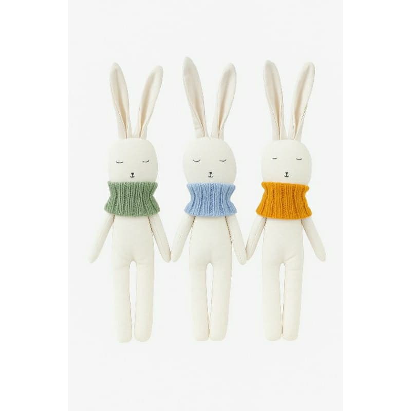 Coelhinho Naninha de Pano Feito à Mão – Brinquedo Afetivo | Decoração Quartinho do Bebê