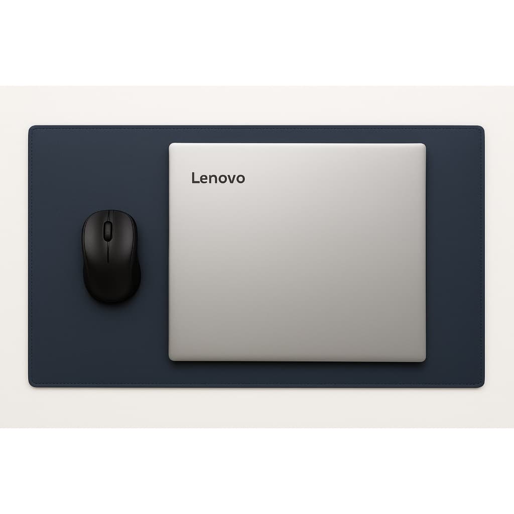 Desk Pad Nogue Design 68X38cm Mouse Pad em couro sinteticO