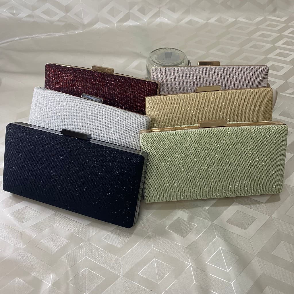 Bolsa Tiracolo / Carteira Feminina Com Glitter Para Festa / Banquete / Casamento 168-116