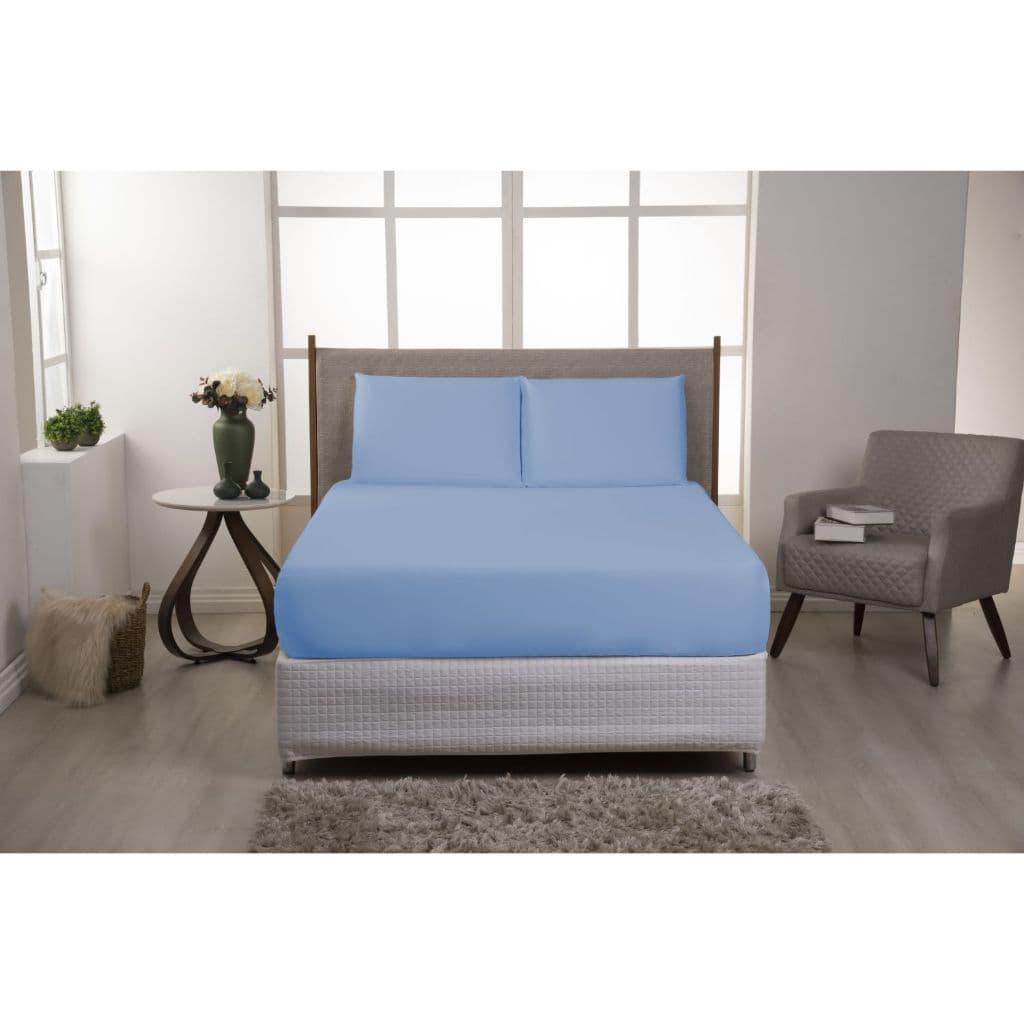 Jogo De Cama Solteiro Box  2 Peças Revenda 170 FIOS