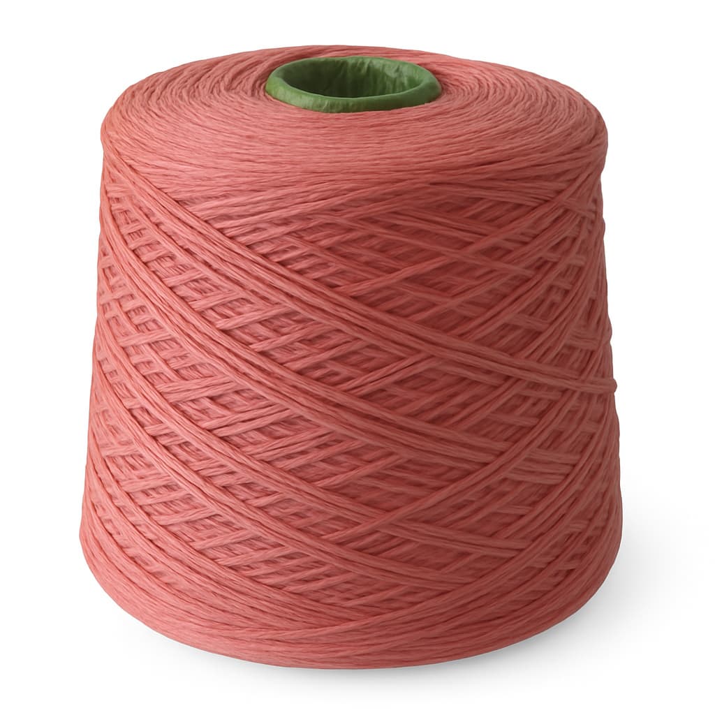 Barbante Fio 6 e Fio 8 – Cor Goiaba – 1kg | Alta Qualidade para Artesanato e Crochê