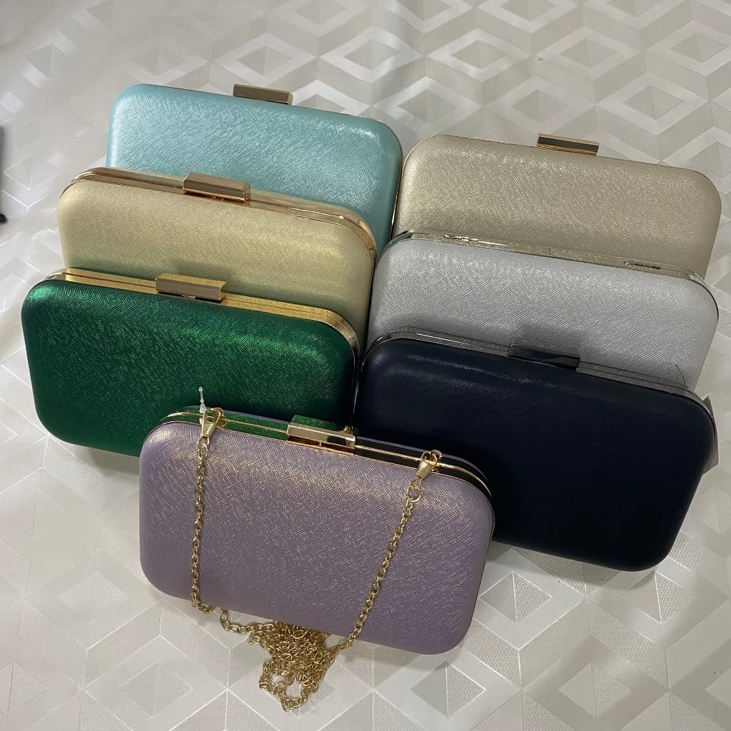 Bolsa Tiracolo / Carteira Feminina Com Glitter Para Festa / Banquete / Casamento WT168-141