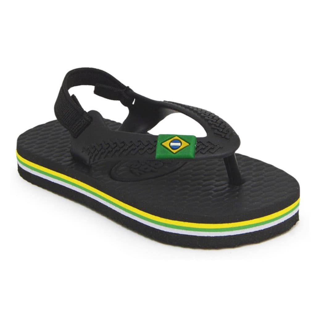 Chinelo Infantil Bebê Menino Com Elástico Super Confortável e Leve Henry Kids