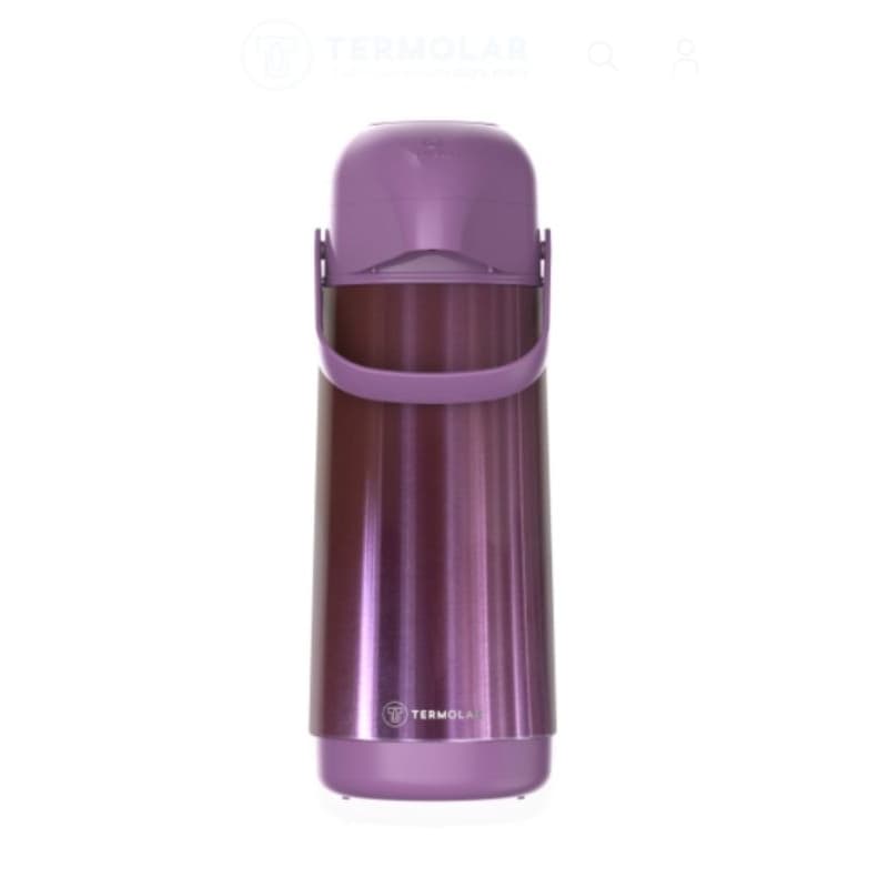 GARRAFA TÉRMICA LÚMINA 1L INOX LILÁS TERMOLAR
