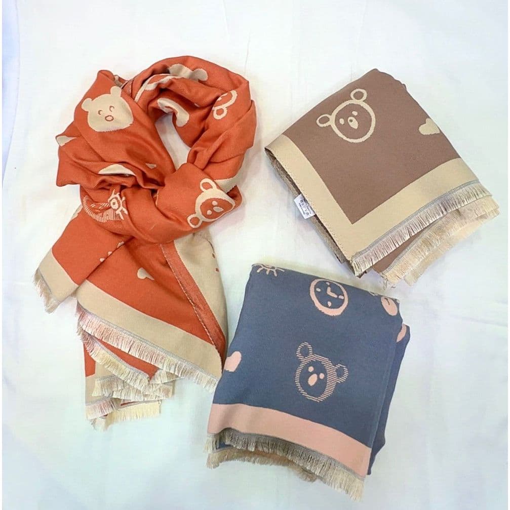 Cachecol Feminino Grande De Gatinho Moda Europa Lenço Pashmina Echarpe Grosso Bem Quente Para Frio Inverno