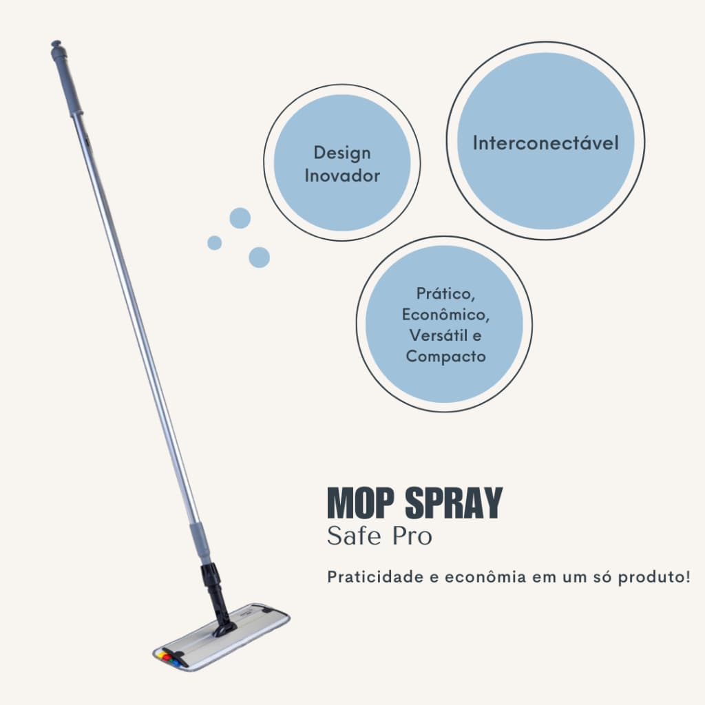 Mop Spray Interconectável Safepro - Perfect