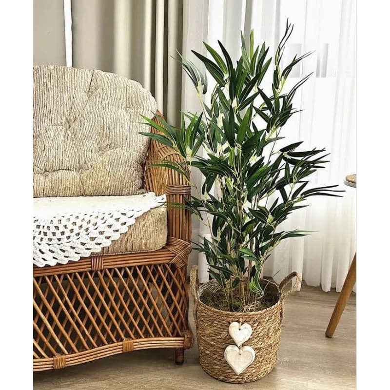 planta bambu artificial 4 hastes 1mt o vaso não acompanha