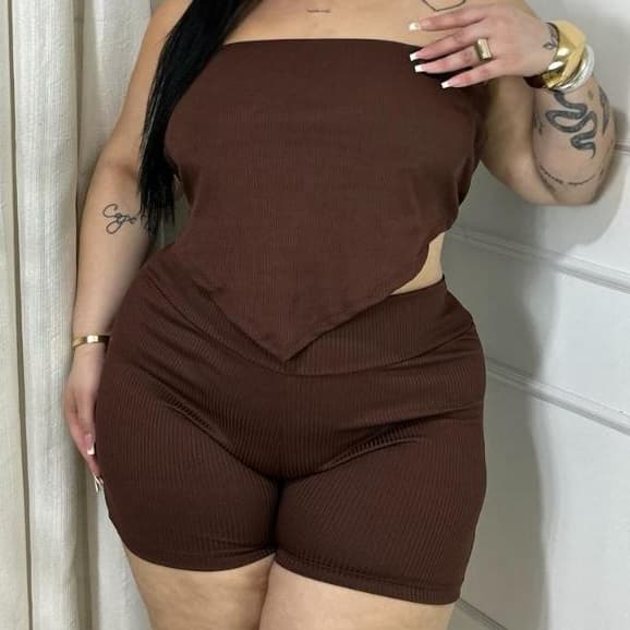 DRAPA PLUS - Conjunto Hanna Moda Curvy Plus Size