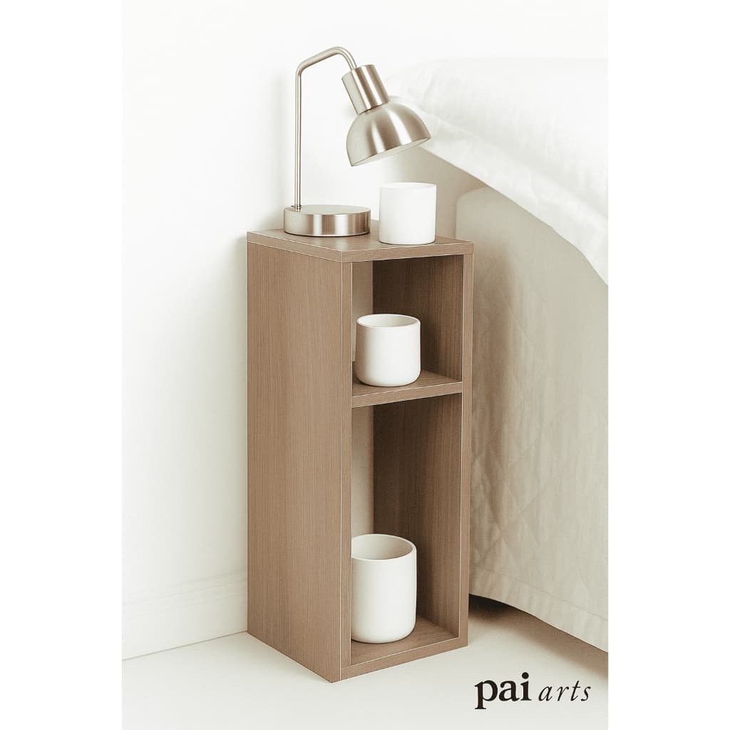 Mesa De Cabeceira Pequena 20x20x60cm mdf Quarto Sala