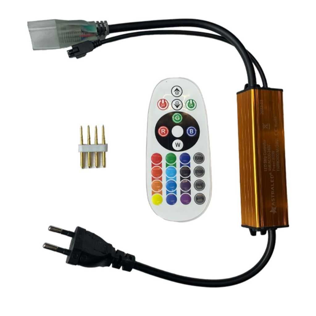 Acessório Kit Controle para Fita LED RGB da Astra LED