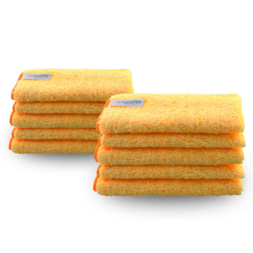 Kit Com 10 Flanela Microfibra Sem Costura 40x60 Autoamerica