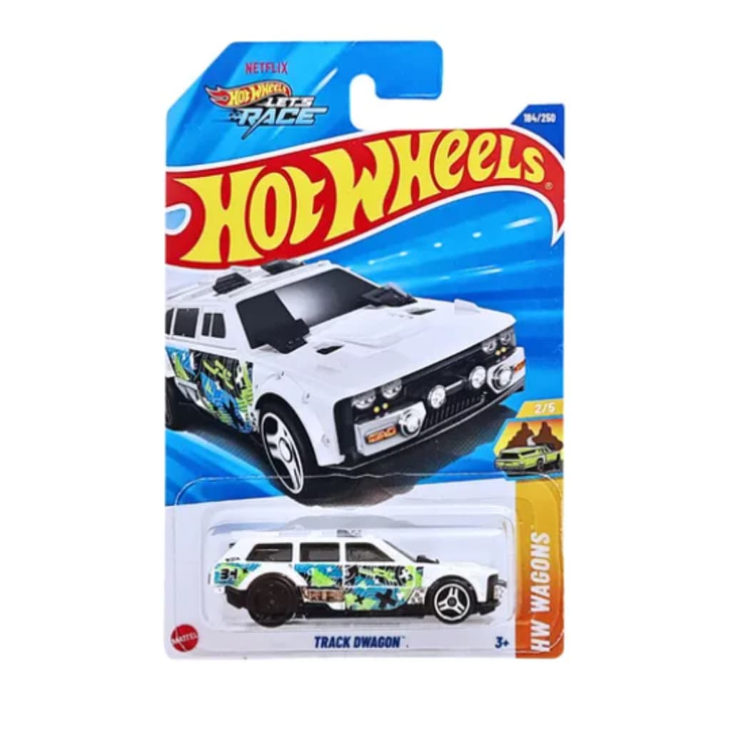Hot Wheels Track Dwagons 184/250 Jbb10 Netflix Hw Wagons - Mattel