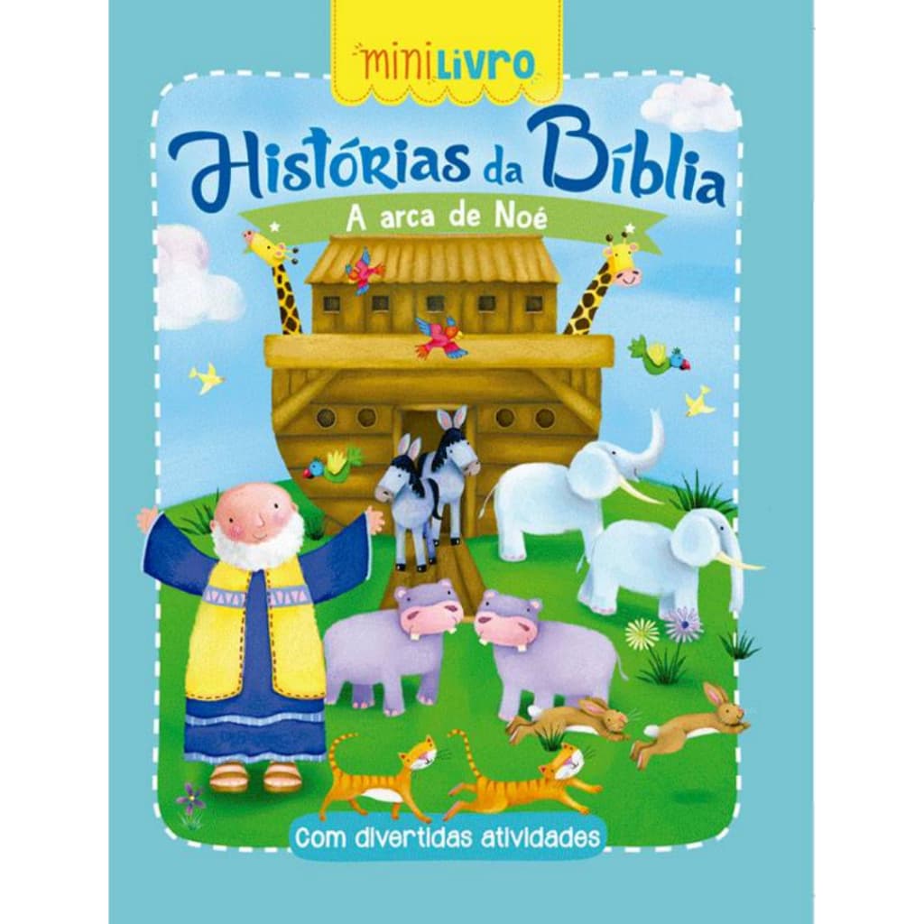 15 mini livros A Arca de Noé