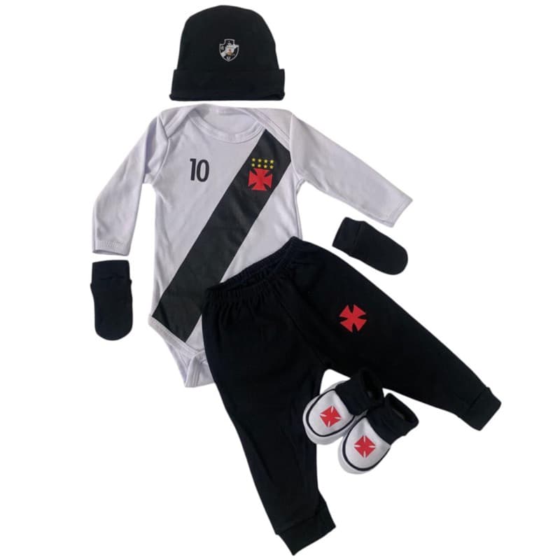 kit 5 peças time bebê,inverno torcedor, temáticos e temas
