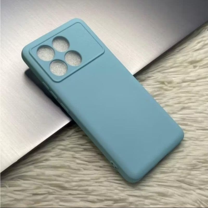 Capa Celular Poco X6 / X6 Pro Case Aveludada Colorida Proteção Antirrisco