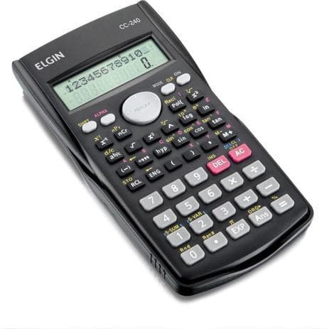Calculadora cientifica CC-240 ELGIN com 240 funcoes