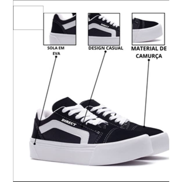 Tênis Polo Sapatênis Casual Joy Feminino Confortável