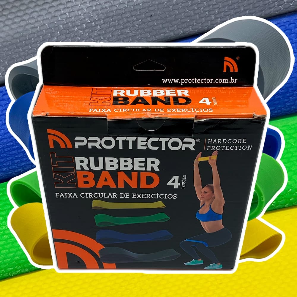Kit Rubber Band Prottector 4 Tensões