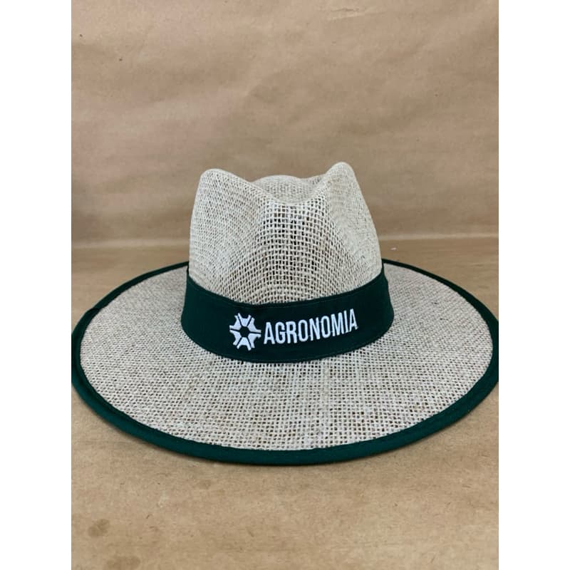 Chapéu de Juta Logo Agronomia