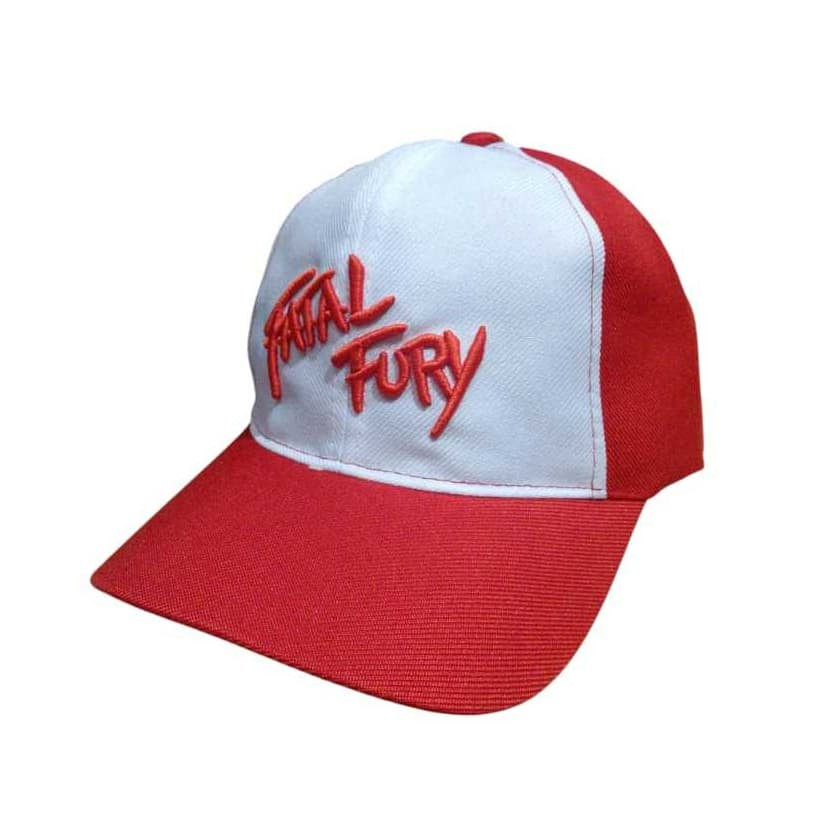 BONÉ FATAL FURY TERRY BOGARD JUVENIL ABA CURVA, BORDADO