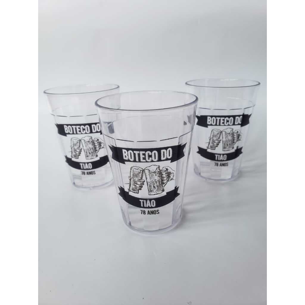 kit 35 Copo Lagoinha/americano Acrílico personalizado