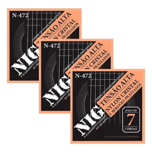Encordoamento Violão Nylon 7 Cordas  NIG N-472