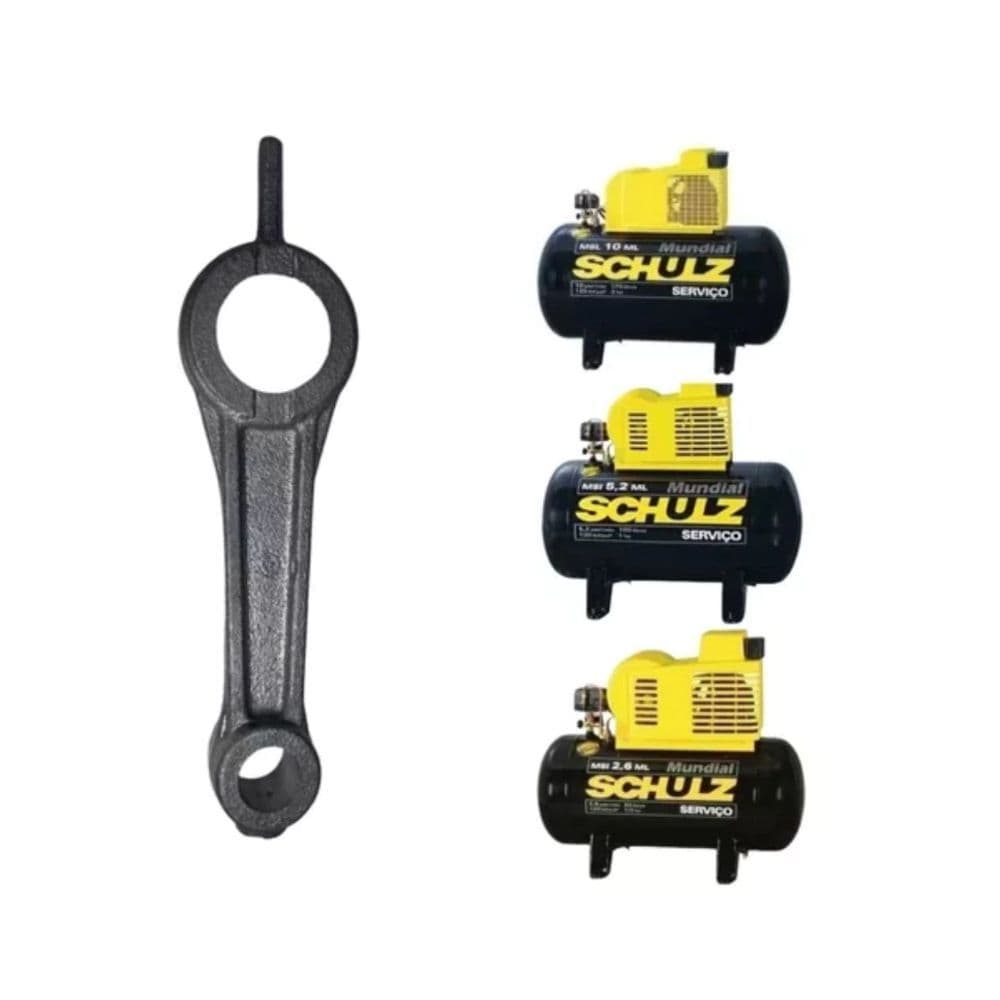 Biela Para Compressor Msi 2,6 5,2 Ou Msl 10 Schulz Mundial