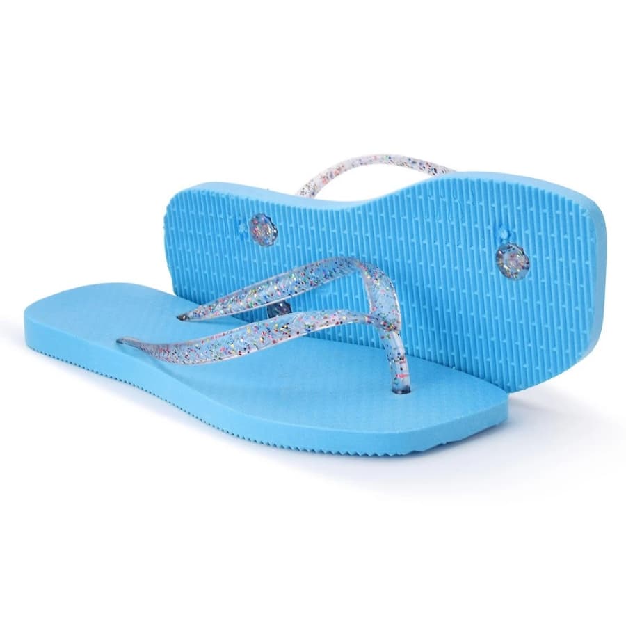 Chinelo Feminino Brilho com Glitter – Correia Macia e Confortável do 33 ao 40