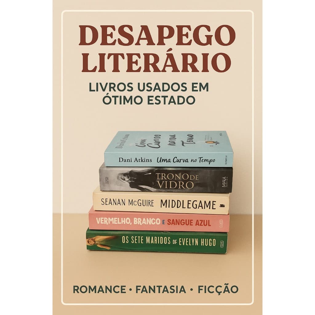 Livros usados| Desapego literário