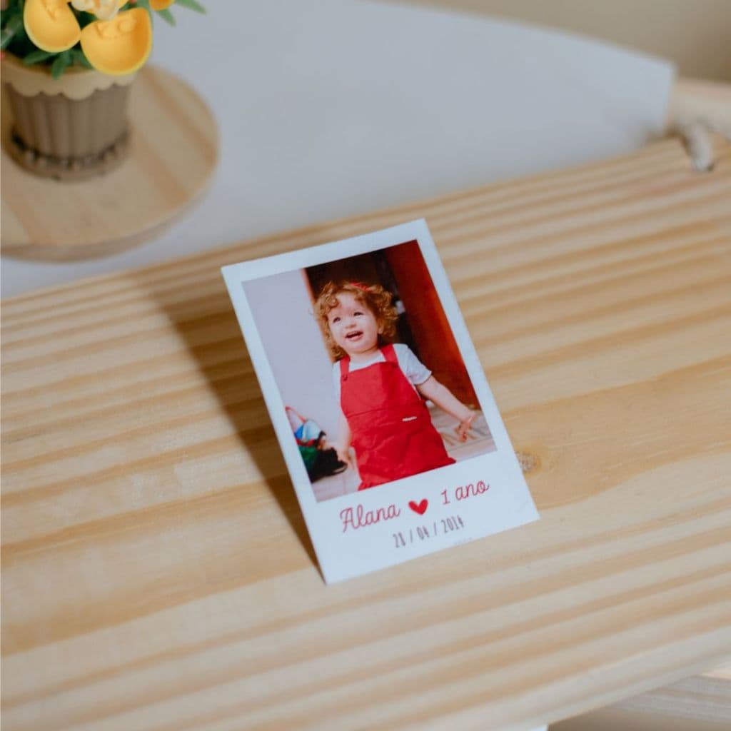 Kit 50 Mini Fotos Impressas Personalizadas Para Lembrancinha - Tamanho 5x7cm