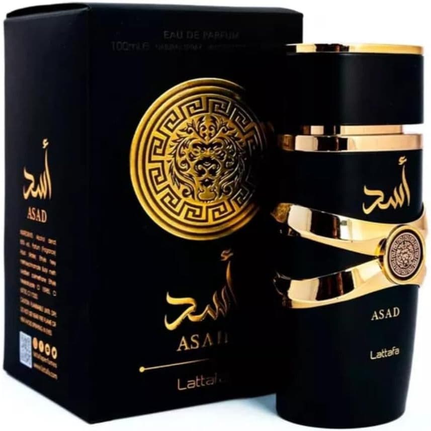 Perfume Árabe Lattafa Asad Original Com Nf-e Pronta Entrega