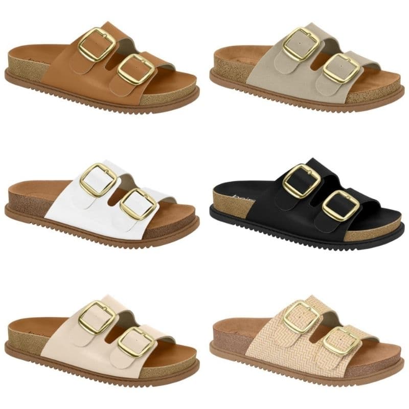 Sandália Tamanco Feminino Beira Rio Birken 8523108