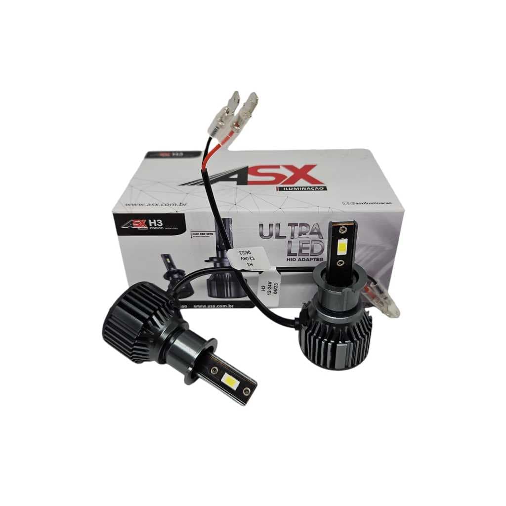 Ultra Led H3 70w/10.000lm 6000k Asx
