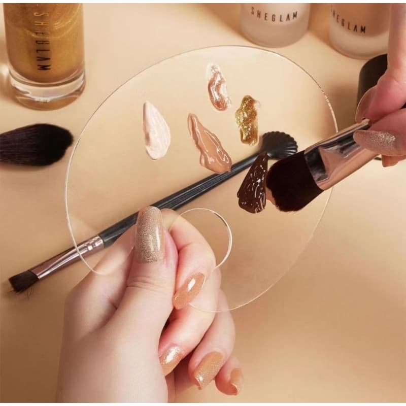 Paleta de Maquiagem  para Mistura Base e Corretivo Maquiagem Profissional Make Up