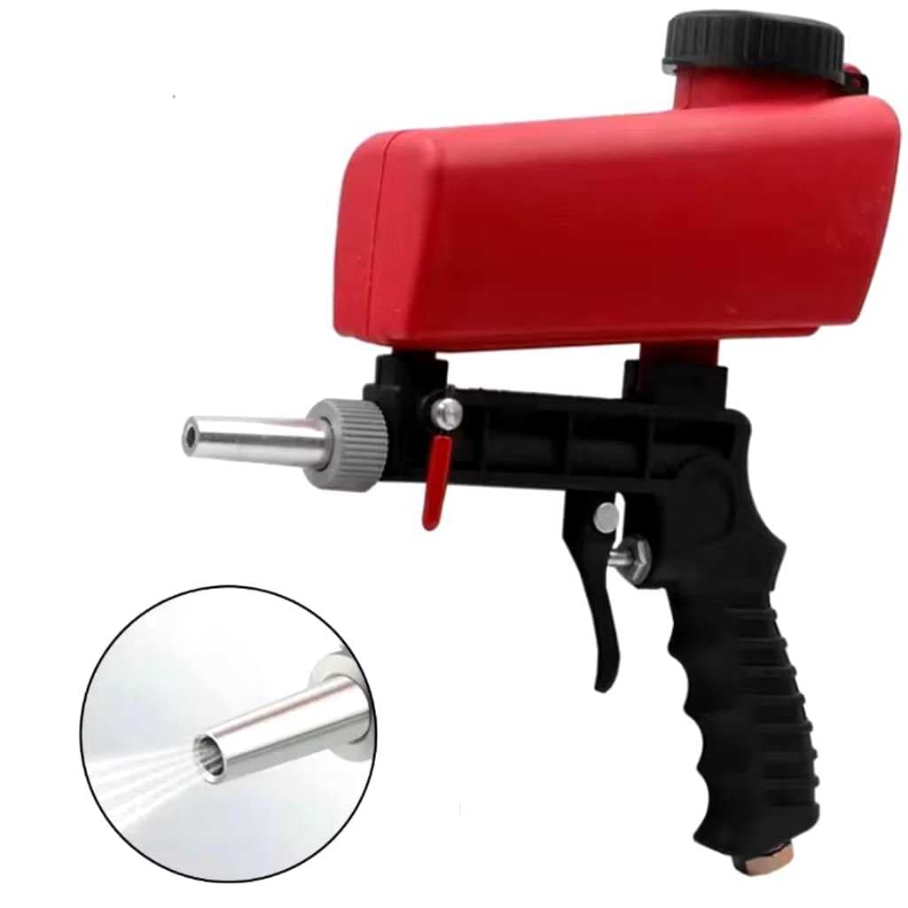 Pistola para Jateamento de Areia 600ml, Pneumática