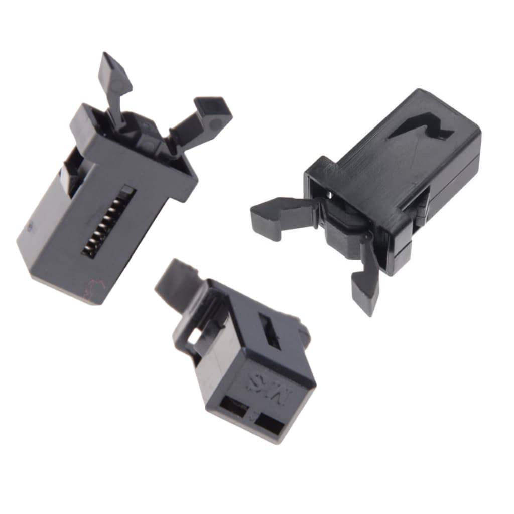 Kit C/3 Trava Click Porta Óculos Console Lixeira Reposição