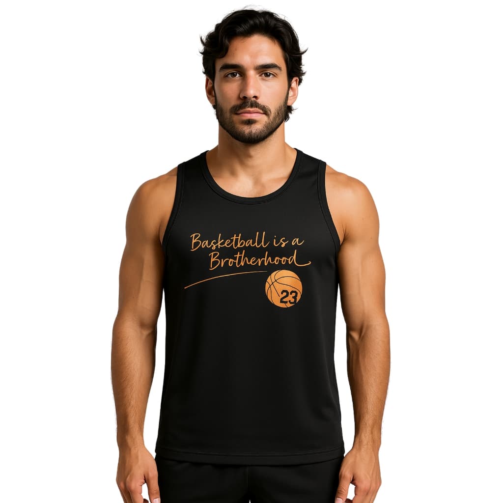 Regata Masculina Academia Basquete Estilo Street Dry Fit Confortável Estampada Treino