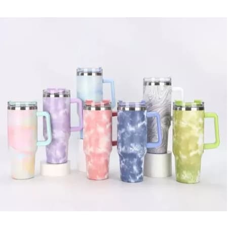 Copo garrafa Térmica Inox 1200ml Parede Dupla tampa Canudo Premium
