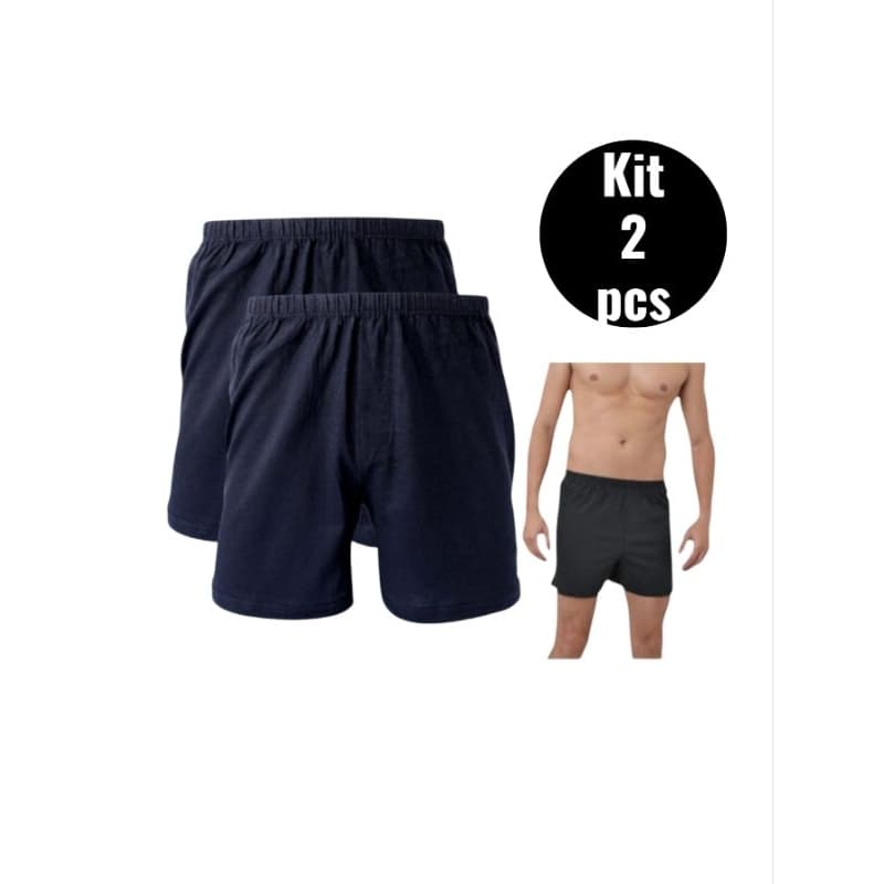 KIT 2 SAMBA CANCAO PIJAMA 100% ALGODAO SOMENTE NA COR PRETO
