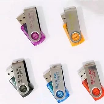 Leitor de Cartão de Memória USB 2.0 Micro SD