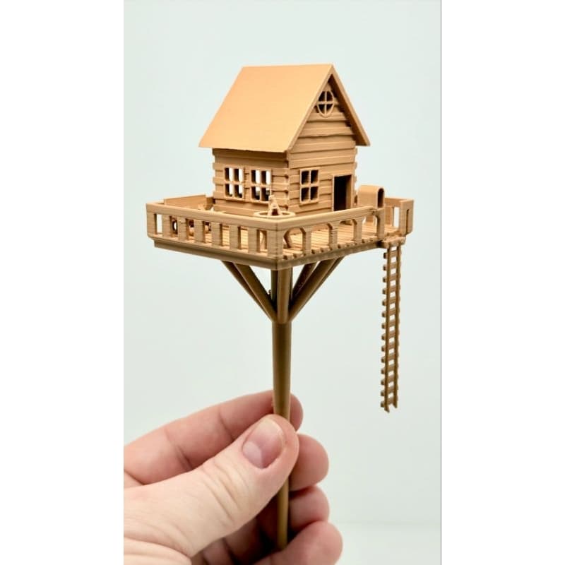 casinha em miniatura para decoração de plantas #4