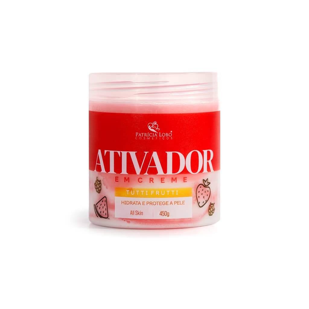 Ativador de Bronzeado em Creme Tutti Frutti Patricia Lobo 450g
