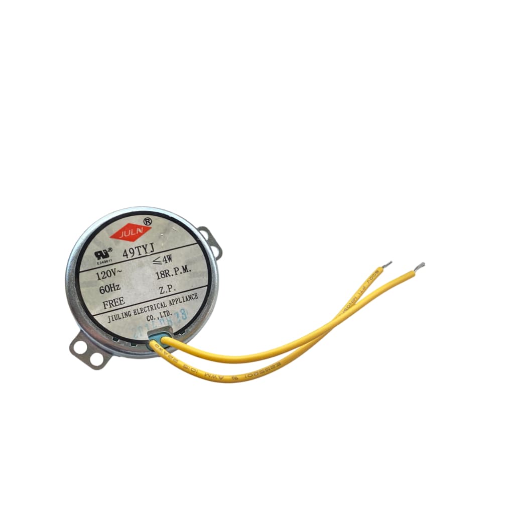 motor 49tyj 18 rpm 120v para fornos elétricos, exaustores, displays rotativos