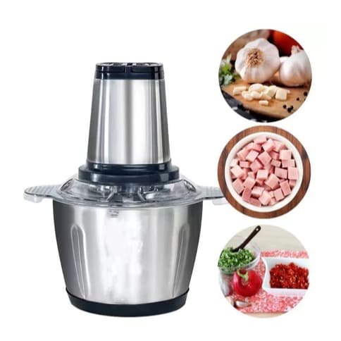 3 Litros Triturador De Alimentos Carne e Legumes Multiprocessador Elétrico 2 Modos Fácil De Limpar 3 laminas 220V
