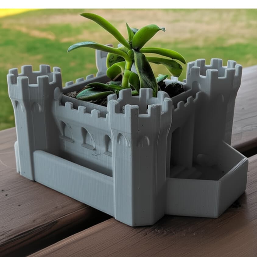 Vaso Fortaleza - Ideal para pequenas plantas