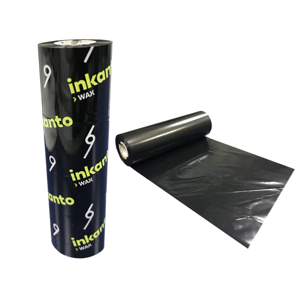 Ribbon 110x74 Cera Armor Inkanto AWR1 Externo para impressora térmica Zebra Argox Elgin