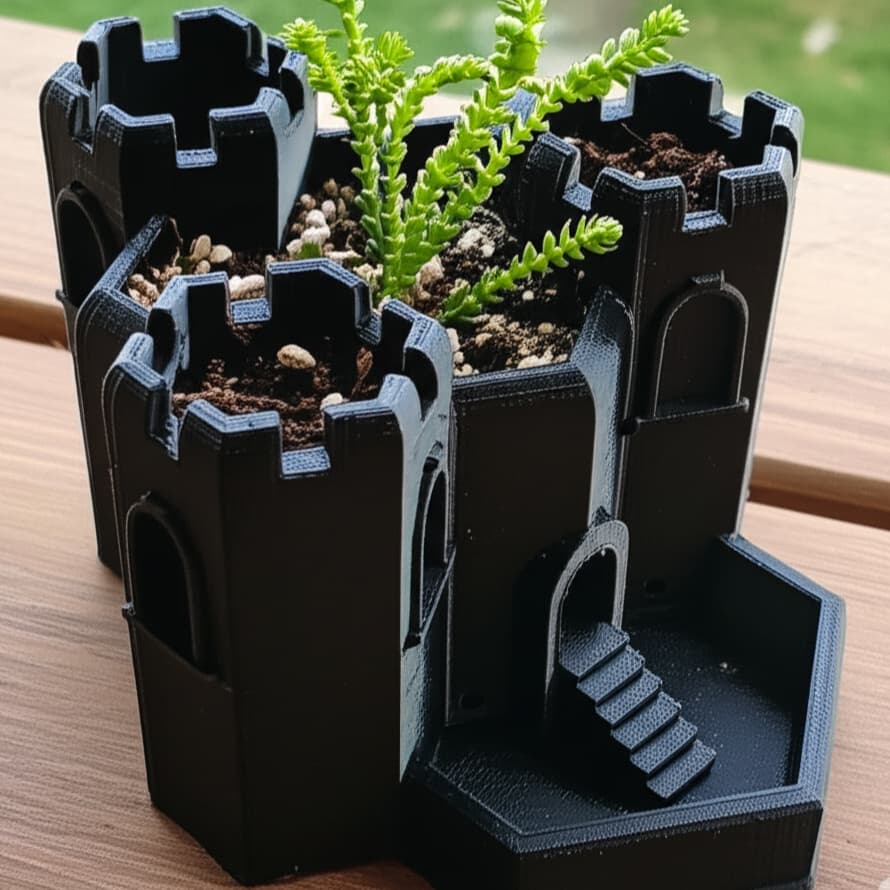 Vaso Multiplas Torres - Ideal para pequenas plantas